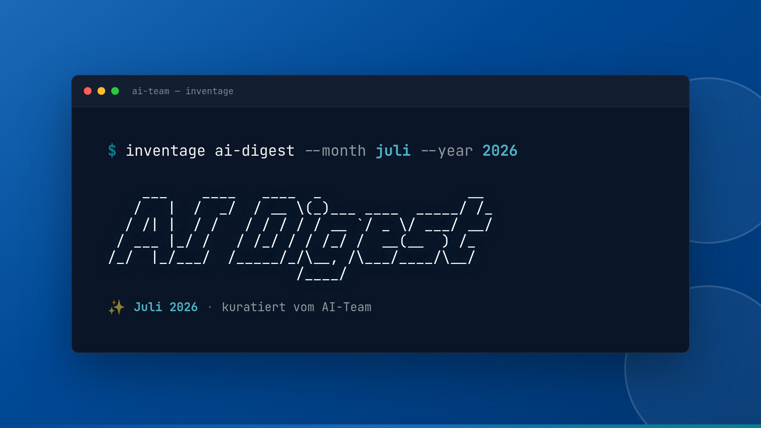 AI Digest, Juli 2026