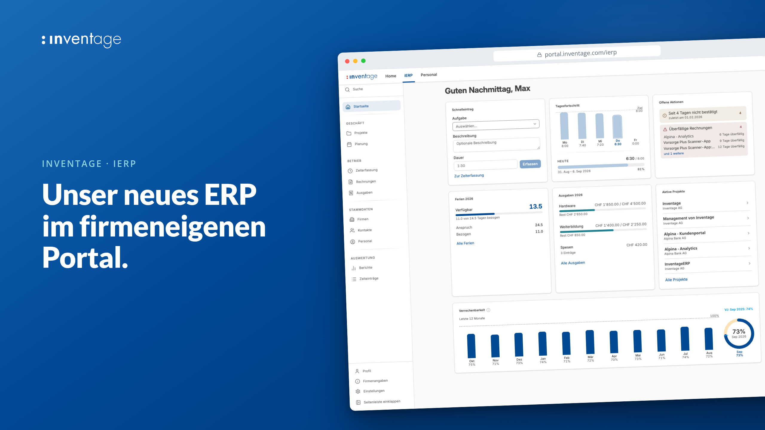 Unser neues ERP ist live: Warum wir es selbst gebaut haben