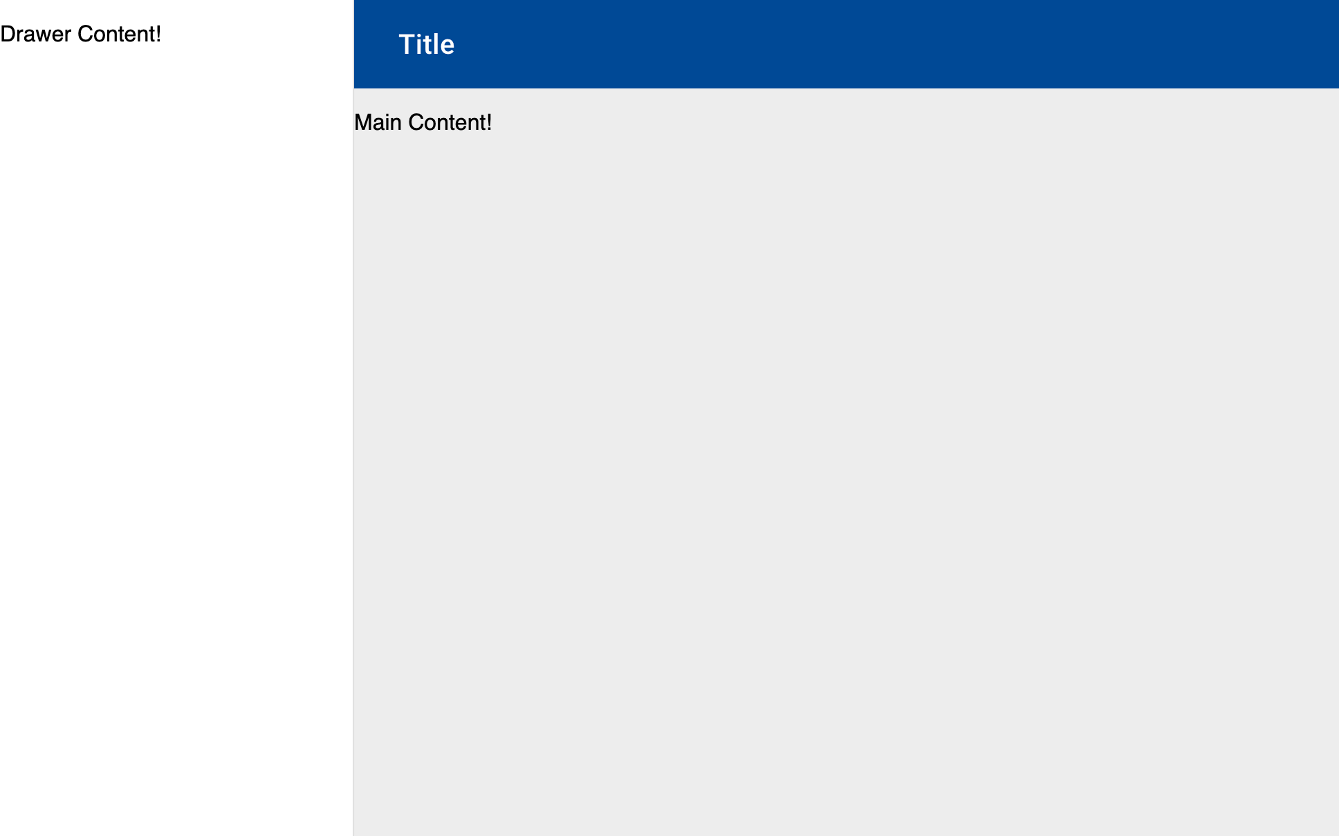 Applikation mit angepasstem Layout und Farbe